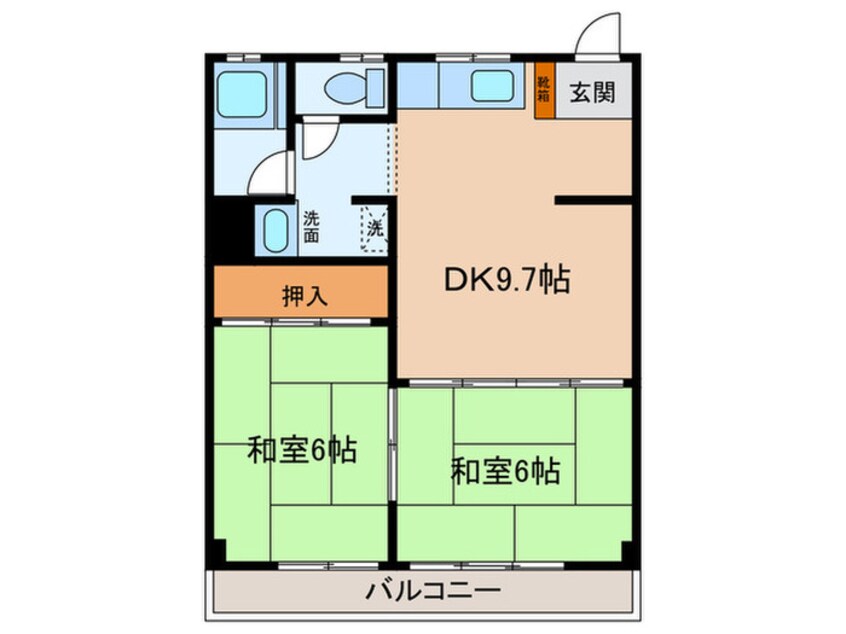 間取図 メゾンホンゴウ