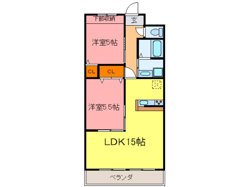間取図 マ－ヴェラス