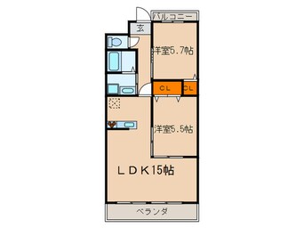 間取図 マ－ヴェラス