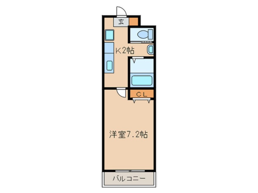 間取図 Ａ・Ｃｉｔｙ秩父通