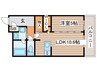 ローレルアイ名駅東 1LDKの間取り