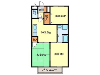 間取図 エスポワール