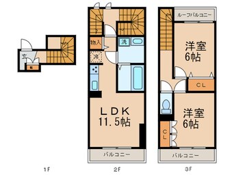 間取図 フォレストメゾン覚王山南