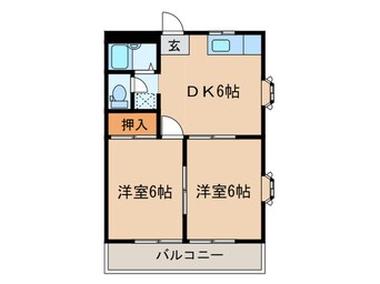 間取図 グリ－ンベル