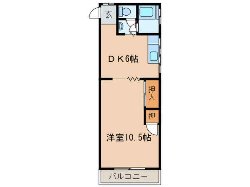 間取図 コーポコーデン