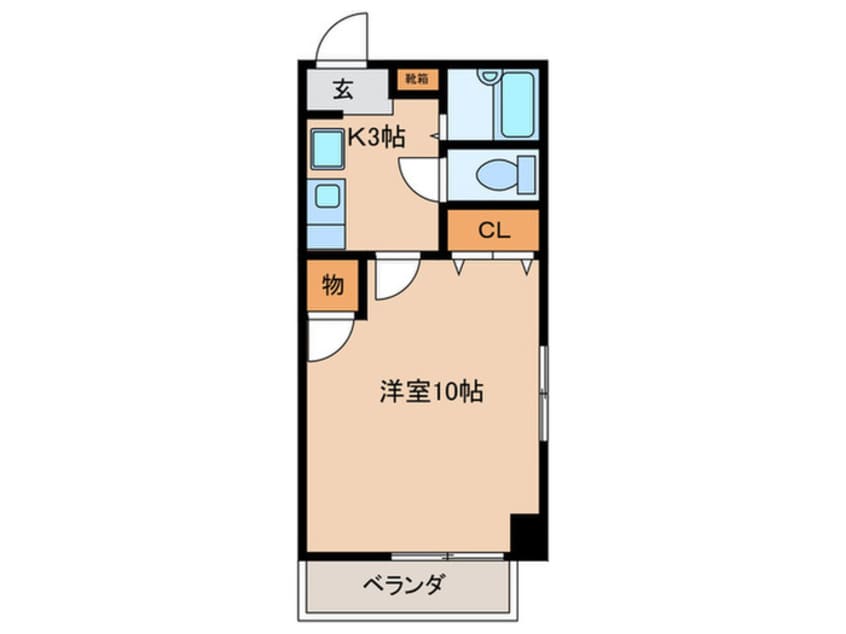 間取図 シェ・ラフォ－レ