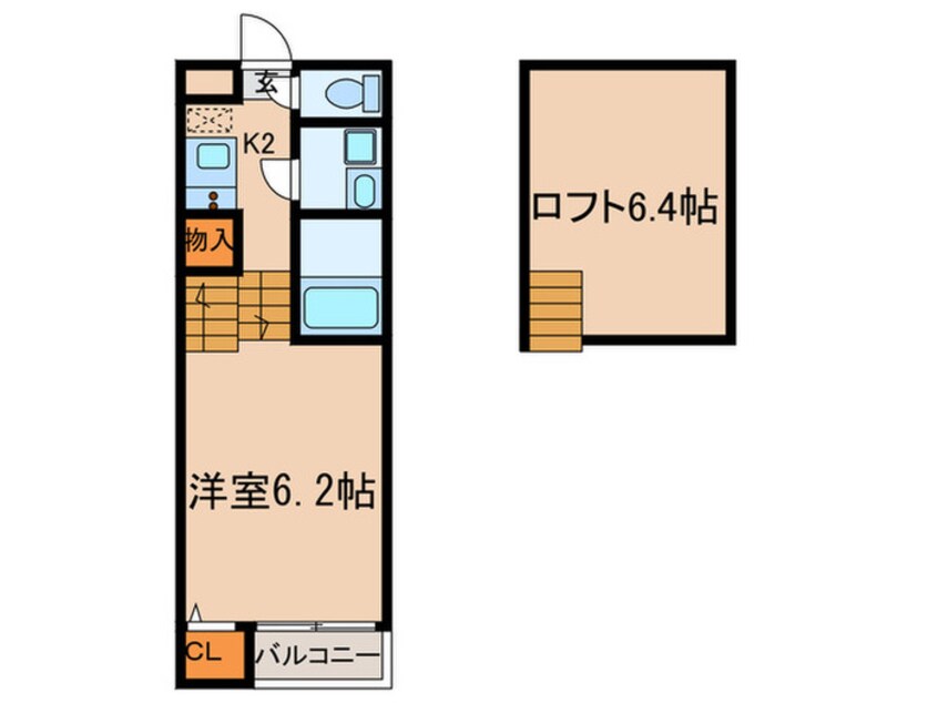 間取図 ハーモニーテラス十番