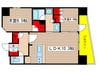 La Vita Aoi 2LDKの間取り