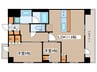 La Vita Aoi 2LDKの間取り