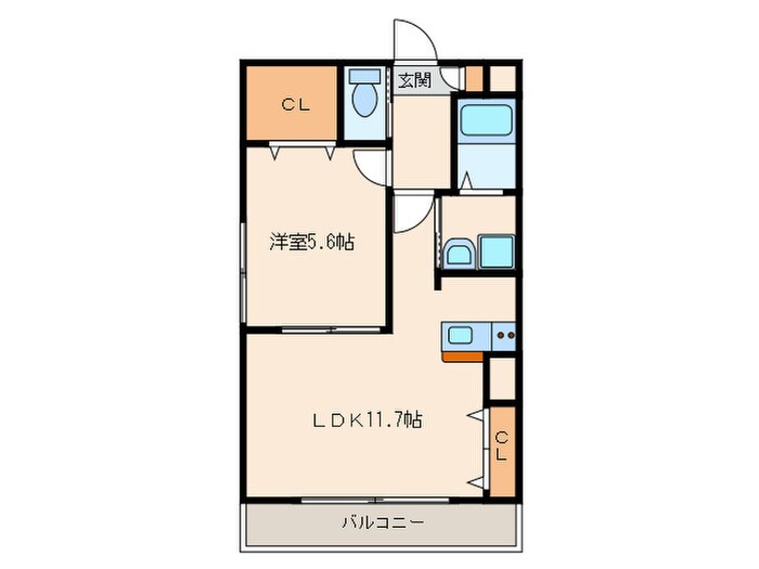 間取り図 ファミール尺口