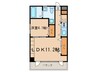 Ｓ－ＦＬＡＴ２ 1LDKの間取り