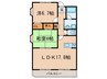 フォレスタ社が丘 2LDKの間取り