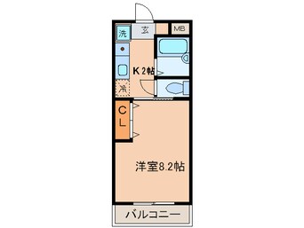 間取図 清水朝日マンション