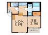 ディアマンテ 1LDKの間取り