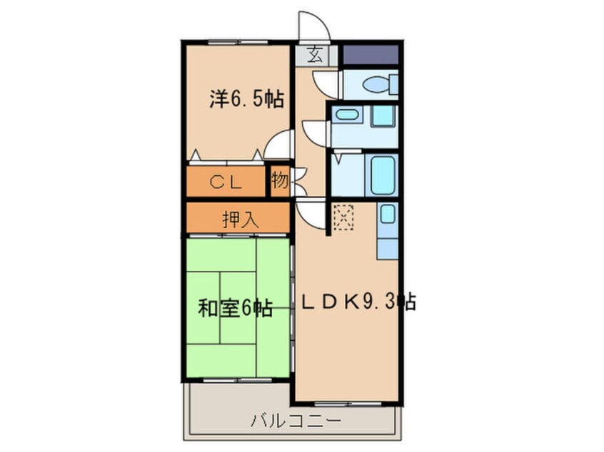 間取図 メゾンドイリス