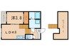 ＢＲＩＸ 1LDKの間取り