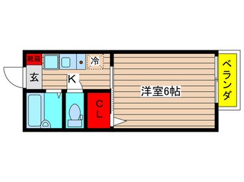 間取図 スターコーポ堤