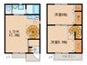 ｃｌａｉｒ　ｃｈｅｚ‐ｓｏｉ 2LDKの間取り