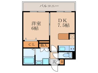 間取図 タウンコート砂田