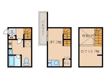 間取図 ブリス大江