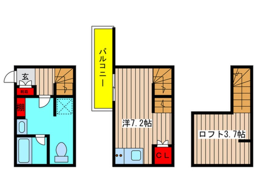 間取図 ブリス大江