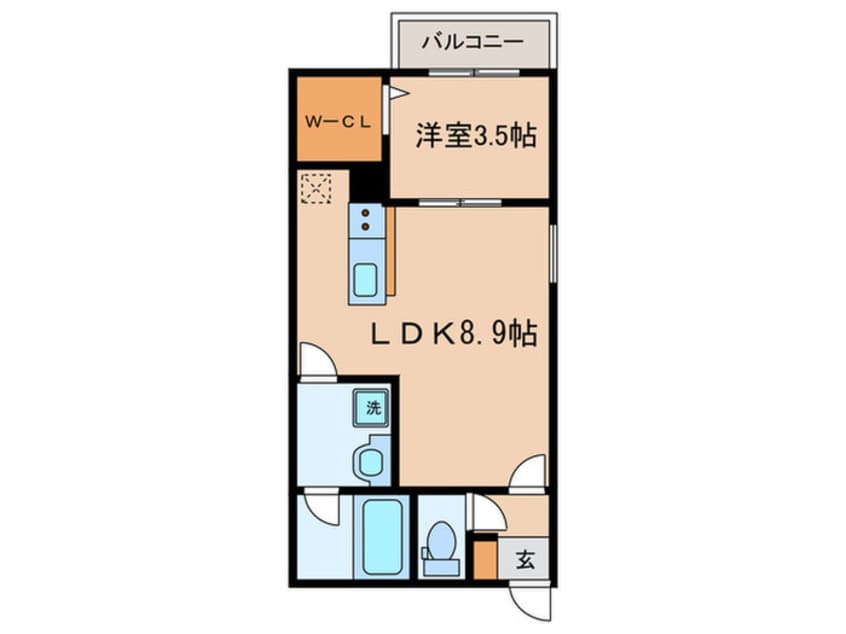 間取図 FAMILY STAGE烏森