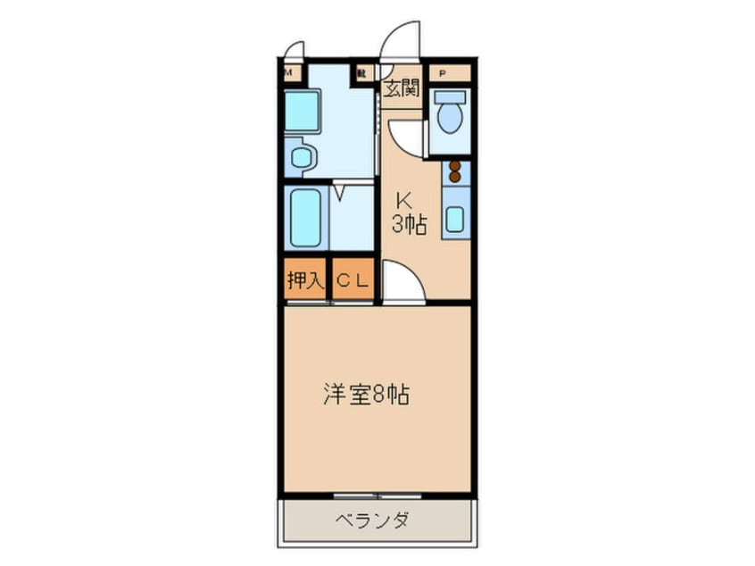 間取図 ＴＩＥＲＲＡⅢ