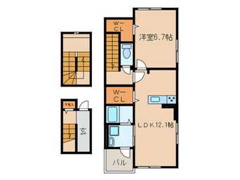 間取図 シルベーヌ豊山Ⅰ