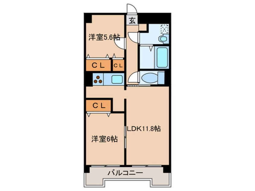 間取図 グレイスカーサ