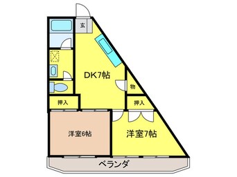 間取図 ロンシャン金山