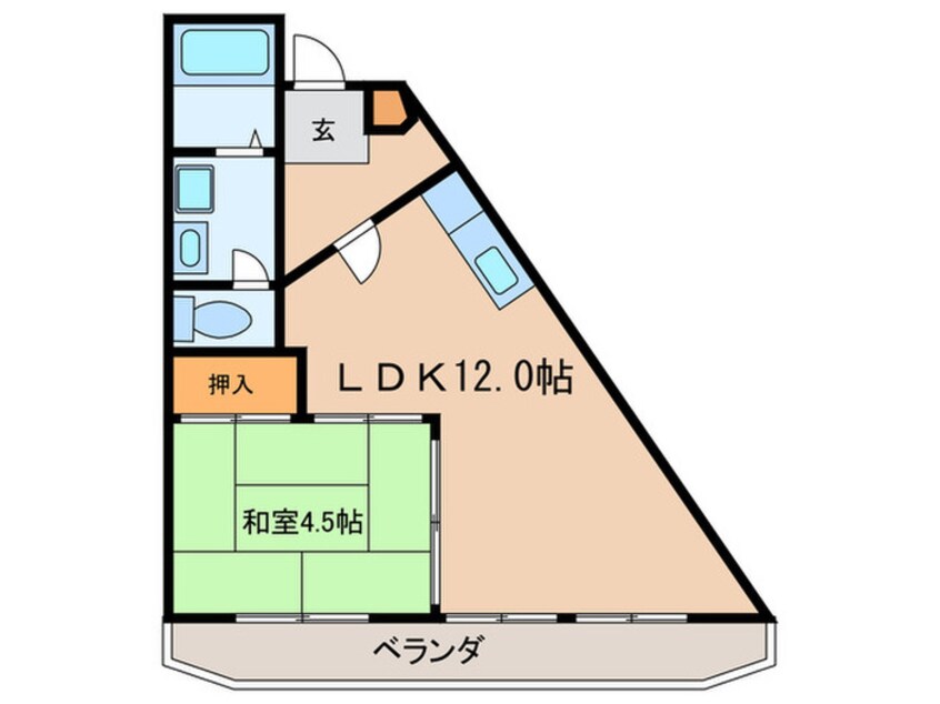 間取図 ロンシャン金山