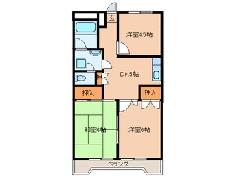 間取図 ロンシャン金山