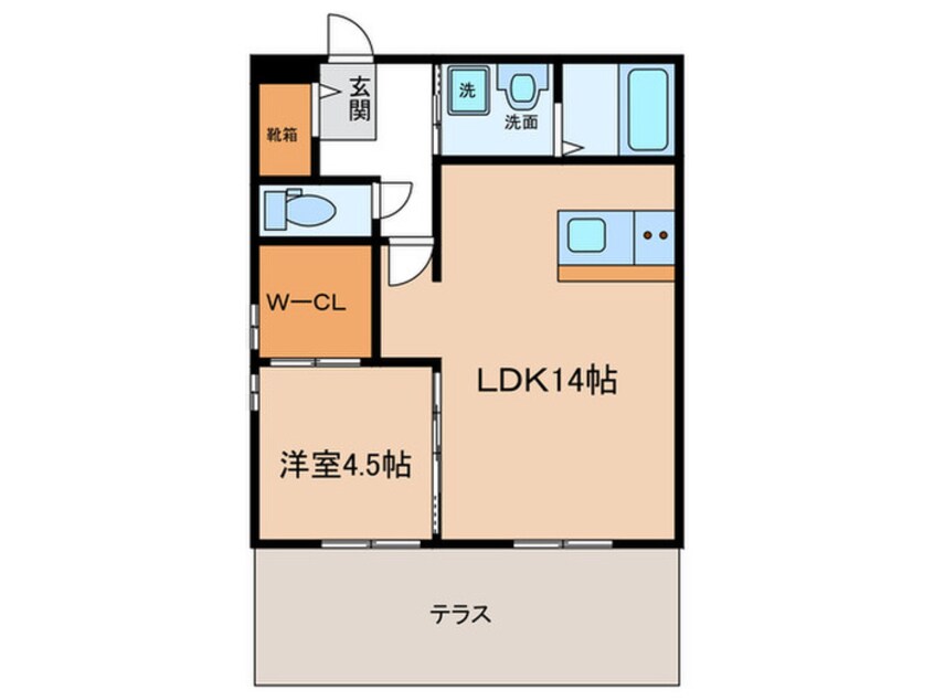 間取図 ベリアス　ミライ