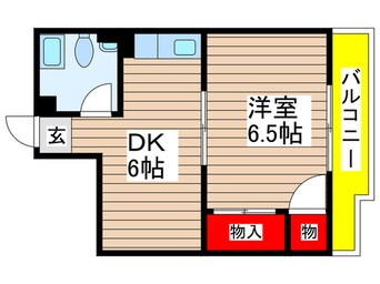 間取図 明治第４ビル