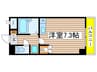 NAKANE MANSION 1Rの間取り