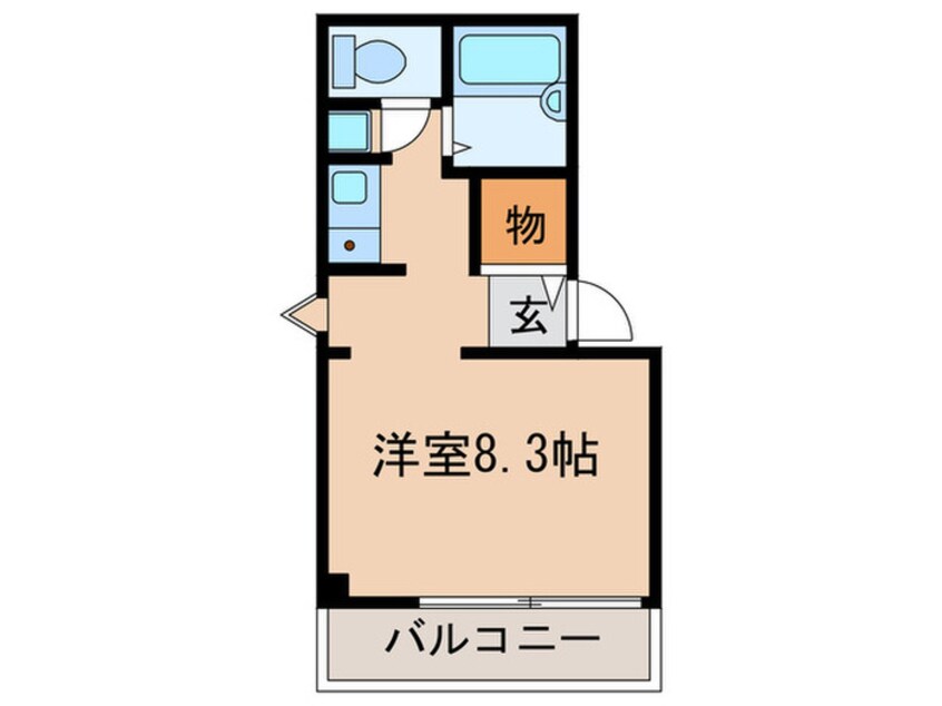 間取図 クレセントコ－ト愛