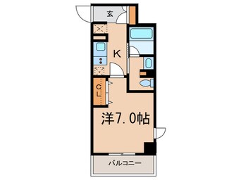 間取図 ﾌﾚｰﾙｺｰﾄ東別院