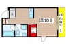 アヴァンセ桜山 1Rの間取り