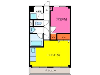 間取図 第３籠原ビル