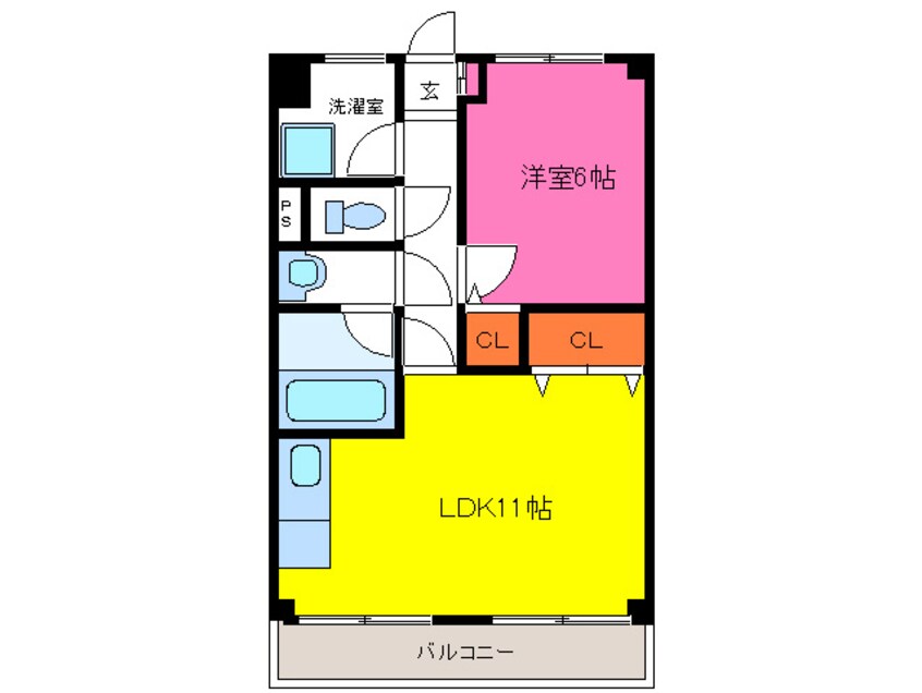 間取図 第３籠原ビル