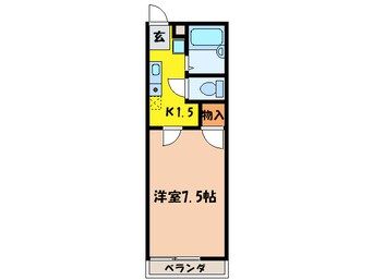 間取図 ウィングコート