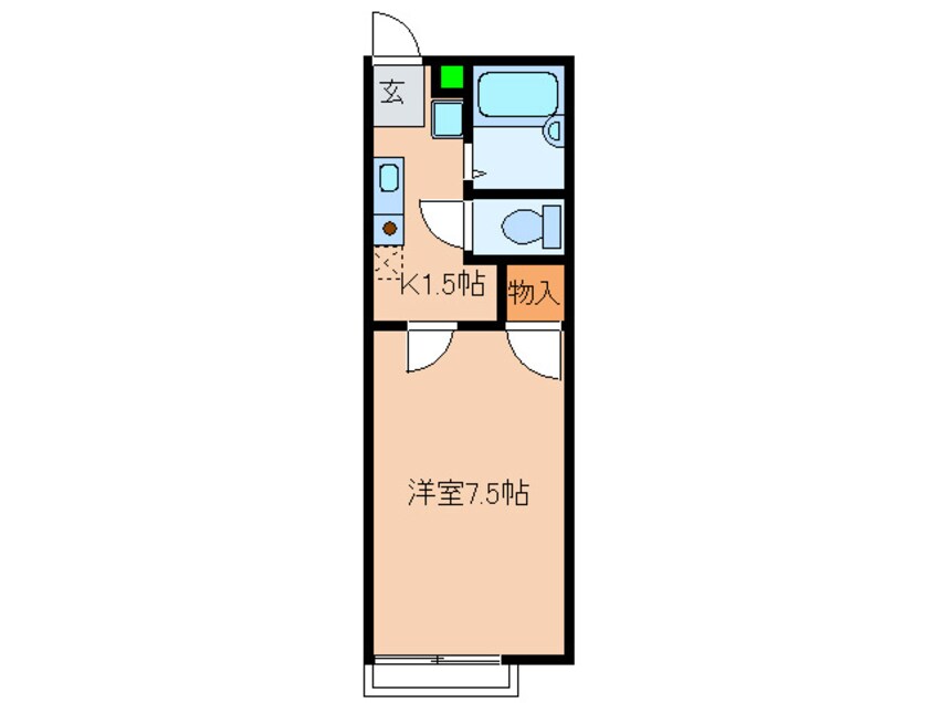 間取図 ウィングコート