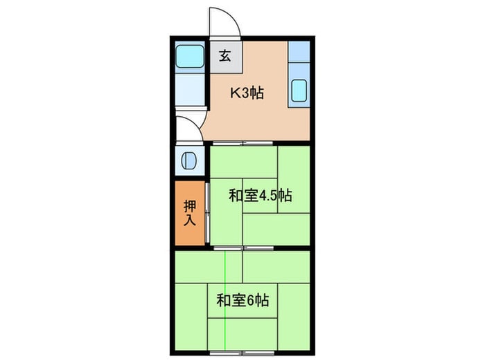 間取り図 ゆたか荘