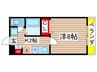 WEST 1Kの間取り