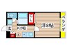 WEST 1Kの間取り