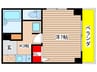 WEST 1Kの間取り