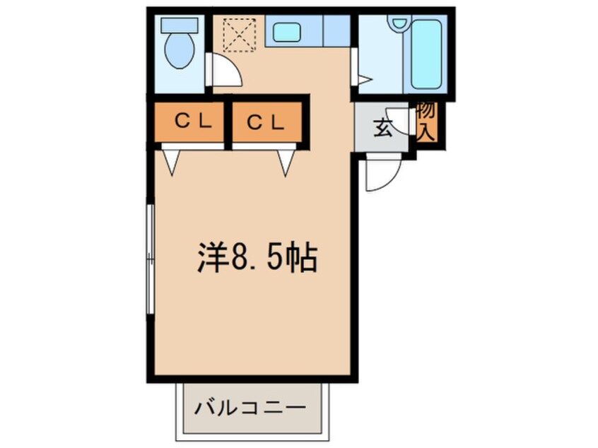 間取図 カーサラフィネ