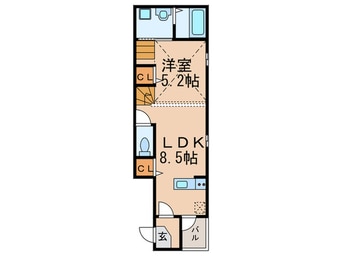 間取図 セレーノホンジン