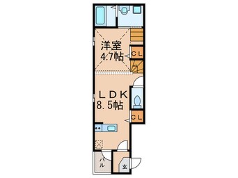 間取図 セレーノホンジン
