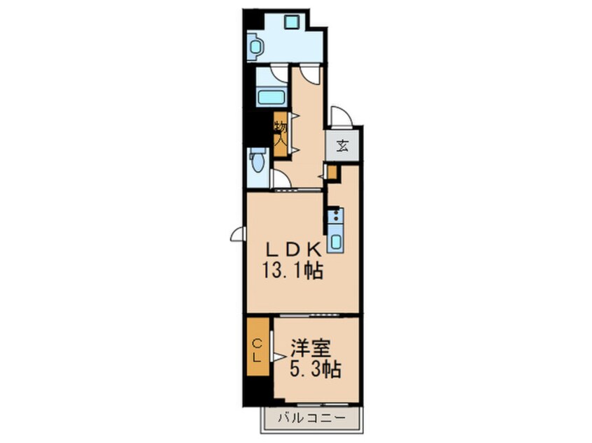 間取図 ダイワシティー中村公園